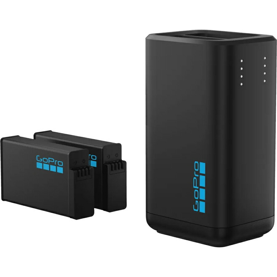 GoPro 「GoPro MAX2」用デュアルバッテリーチャージャー AMDBD-001-AS ゴー労働者階級