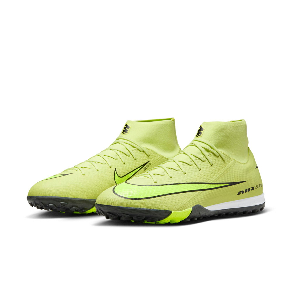ナイキ メンズ サッカー トレーニングシューズ ナイキ マーキュリアル スーパーフライ 10 アカデミー（LIMELIGHT/VOLT-HYPER CRIMSON・サイズ：26.0cm） FQ8331-300-26.0 NIKE ターフ ハイカット サッカーシューズ