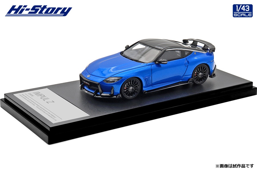 ハイストーリー 1/43 IMPUL Z (2024) セイランブルー/スーパーブラック 2トーン【HS509BL】 ミニカー