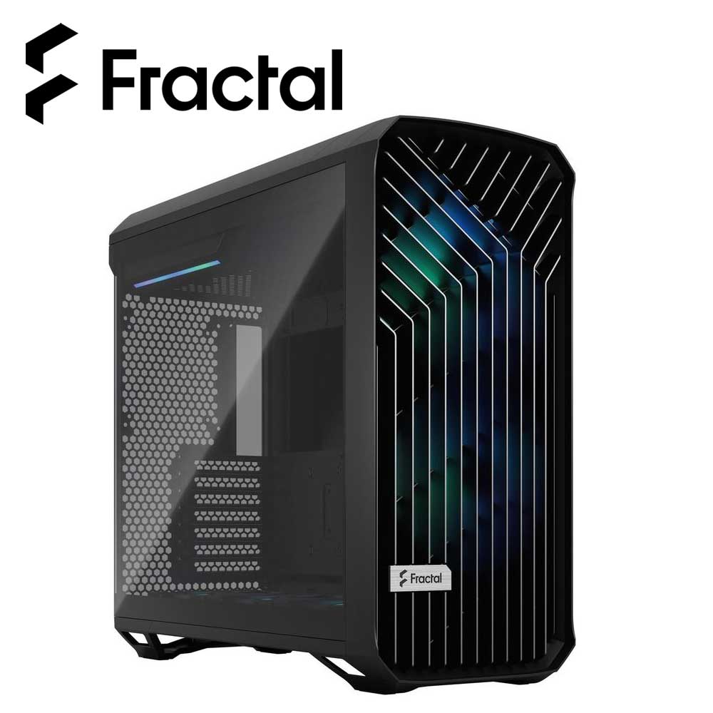 Fractal Design｜フラクタルデザイン フルタワー型PCケース Torrent Black RGB TG Light Tint（ブラック） FD-C-TOR1A-04
