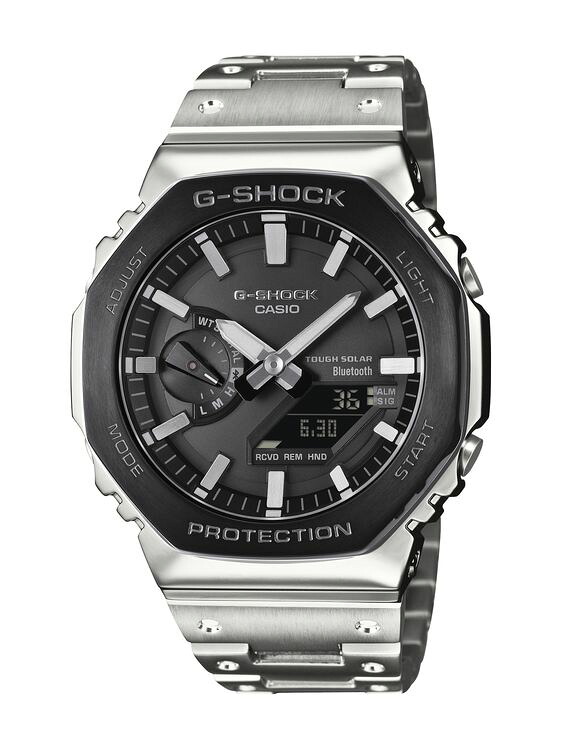 カシオ 【国内正規品】G-SHOCK（ジーショック） ソーラー　メンズタイプ GM-B2100BT-1AJF [GMB2100BT1AJF]【返品種別A】｜Joshin web 家電とPCの大型専門店