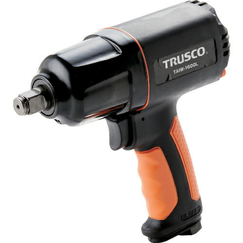 トラスコ中山 エアーインパクトレンチ 軽量タイプ 差込角12.7mm TAIW-1600L