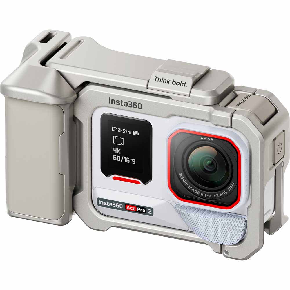 Insta360 アクションカメラ「Insta360 Ace Pro 2」ストリート撮影キット シングルバッテリー（アークティック・ホワイト） CINSBBGA-ACEPRO2128