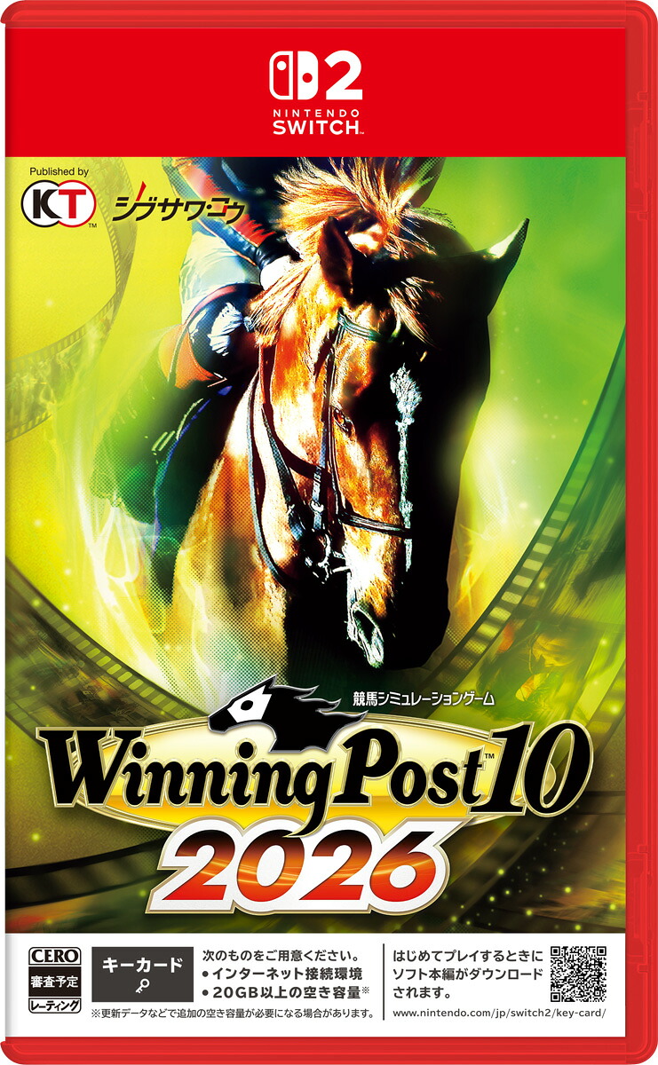 コーエーテクモゲームス 【Switch2】Winning Post 10 2026 [POT-P-ABC5A NSW2 ウイニングポスト 10 2026]｜Joshin web 家電とPCの大型専門店