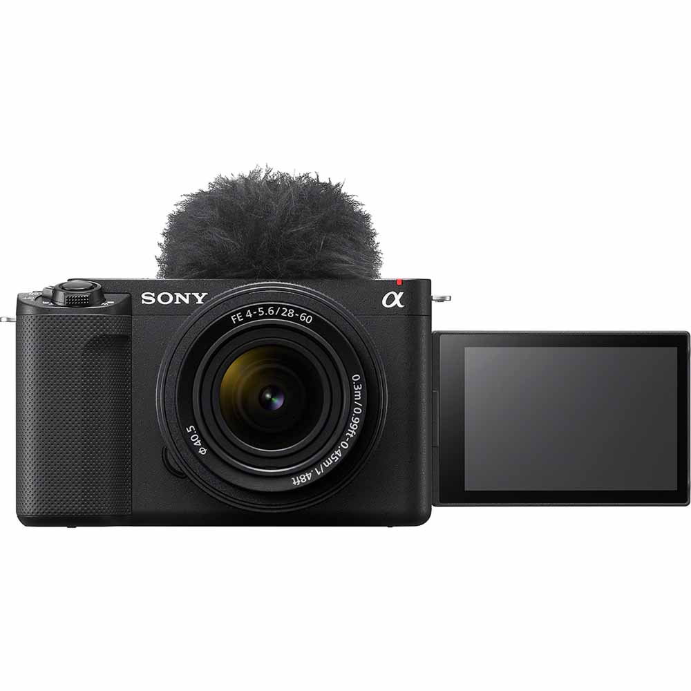 ソニー デジタル写真機「VLOGCAM ZV-E1」望遠レンズ一揃いの道具（黒いこと） ZV-E1L-B