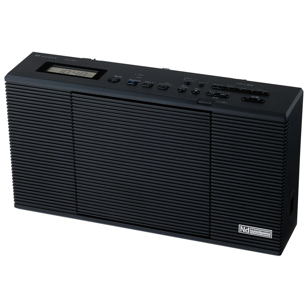 東芝 Bluetooth機能搭載CDラジオ（ブラック） AX-CR80(K) TOSHIBA　AX-CR80