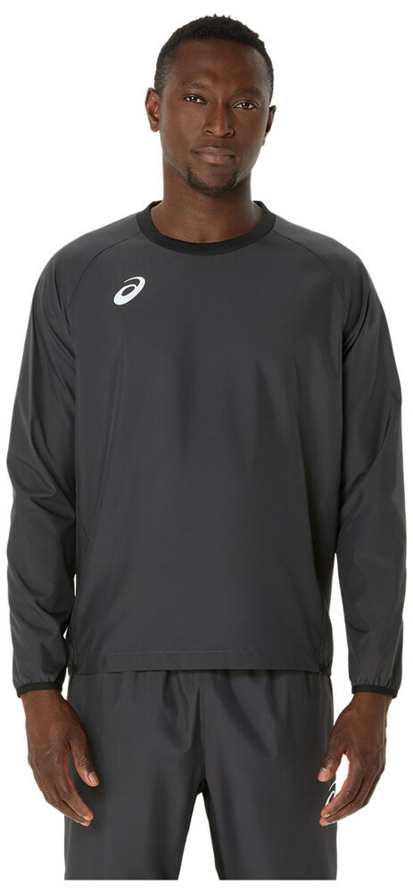 アシックス メンズ サッカー ピステシャツ（パフォーマンスブラック・サイズ：XL） 2101A319-001-XL asics