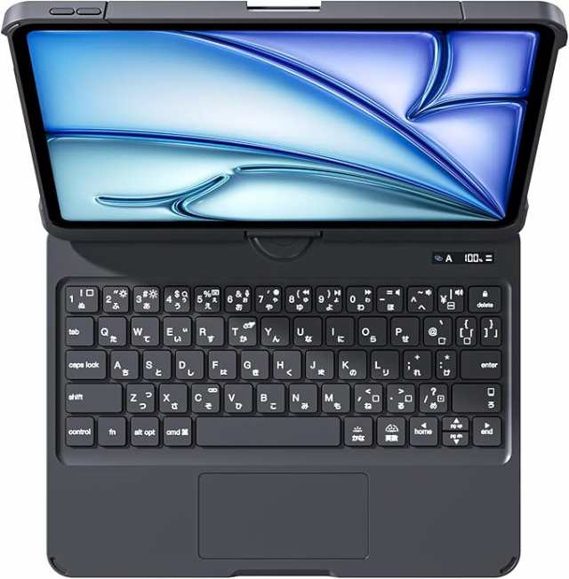G.B.Z iPad用キーボードケース iPad Pro第3、4、5(M1)、6(M2)世代・iPad Air第4、5世代(M1)、6世代(M2)対応 11インチ（ブラック） RWIPJP282