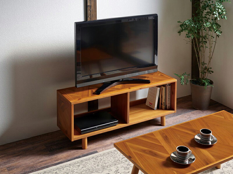 弘益 ヘントTVボード（アカシア突板・幅1000×奥行300×高さ400mm） KOEKI-HENTLB100 [KOEKIHENTLB100]