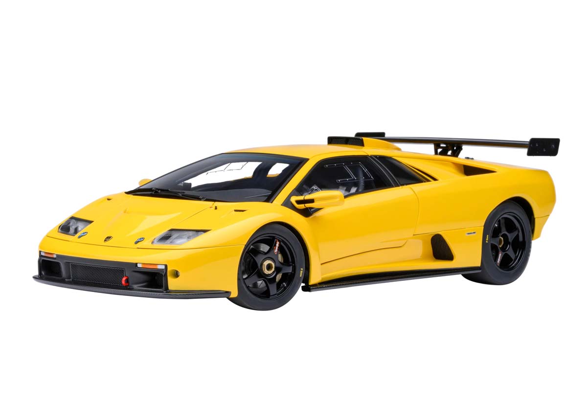 オートアート 1/18 ランボルギーニ ディアブロ GTR（イエロー）【79138】 ミニカー