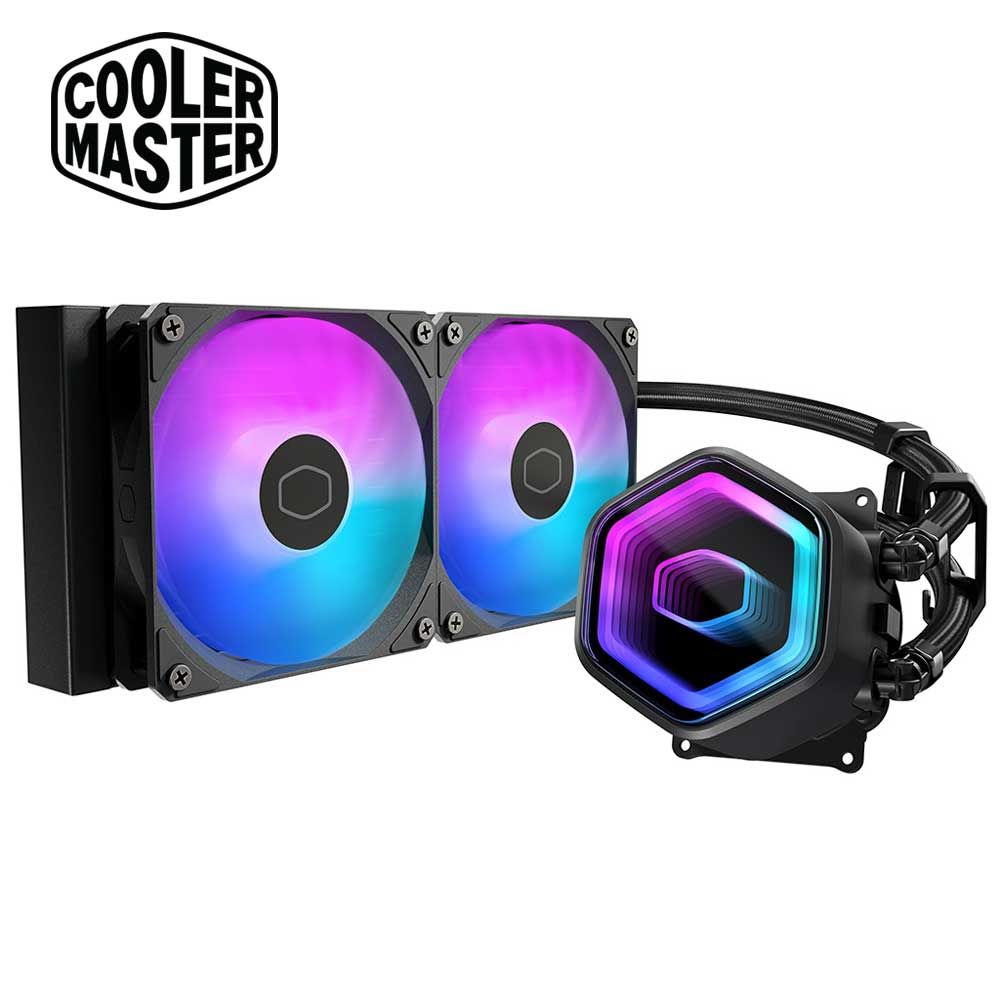 Cooler Master｜クーラーマスター 水冷一体型CPUクーラー MasterLiquid Core II 240 Black ARGB X6G2（ブラック） MLW-D24M-A18PA-J1