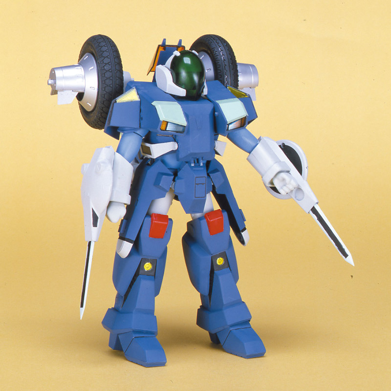 アオシマ 【再生産】機甲創世記モスピーダ 1/12 可変ブロウスペリア イエロータイプ【54475】 プラモデル画像