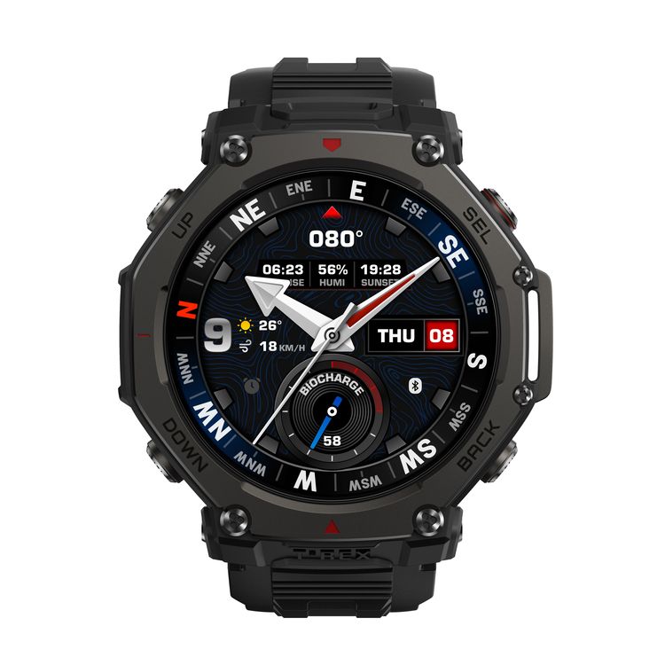 Amazfit（アマズフィット） Amazfit T-Rex 3 Pro 48mm タクティカルブラック　スマートウォッチ SP170078-C239 [SP170078C239]【返品種別A】