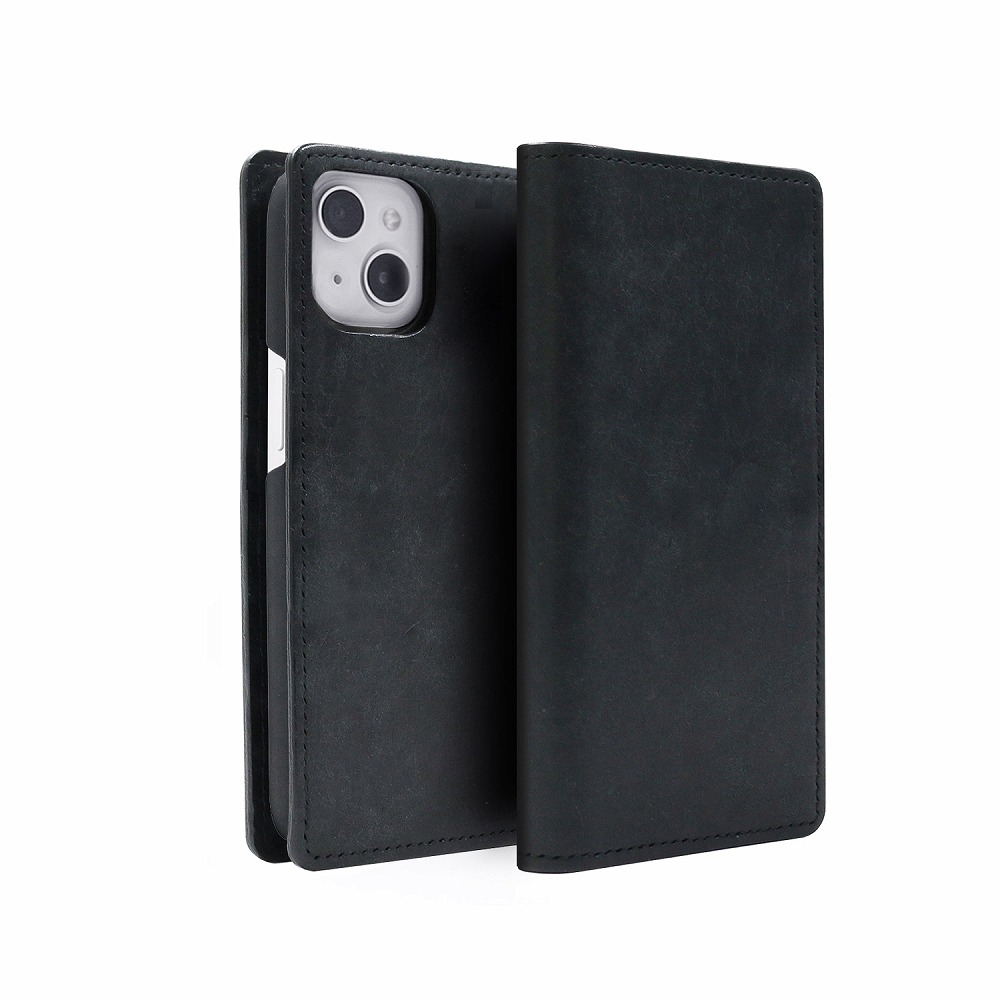 abbi iPhone 14 / 13 用 MARGOTイタリアンレザーダイアリーケース（ブラック） ABS24040I14BK｜Joshin web 家電とPCの大型専門店 11,544円