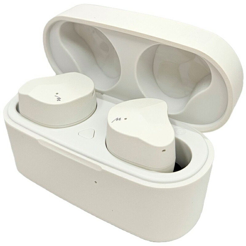マザーオーディオ ノイズキャンセリング機能搭載　完全ワイヤレスBluetoothイヤホン（ホワイト） MET1WH MotherAudio