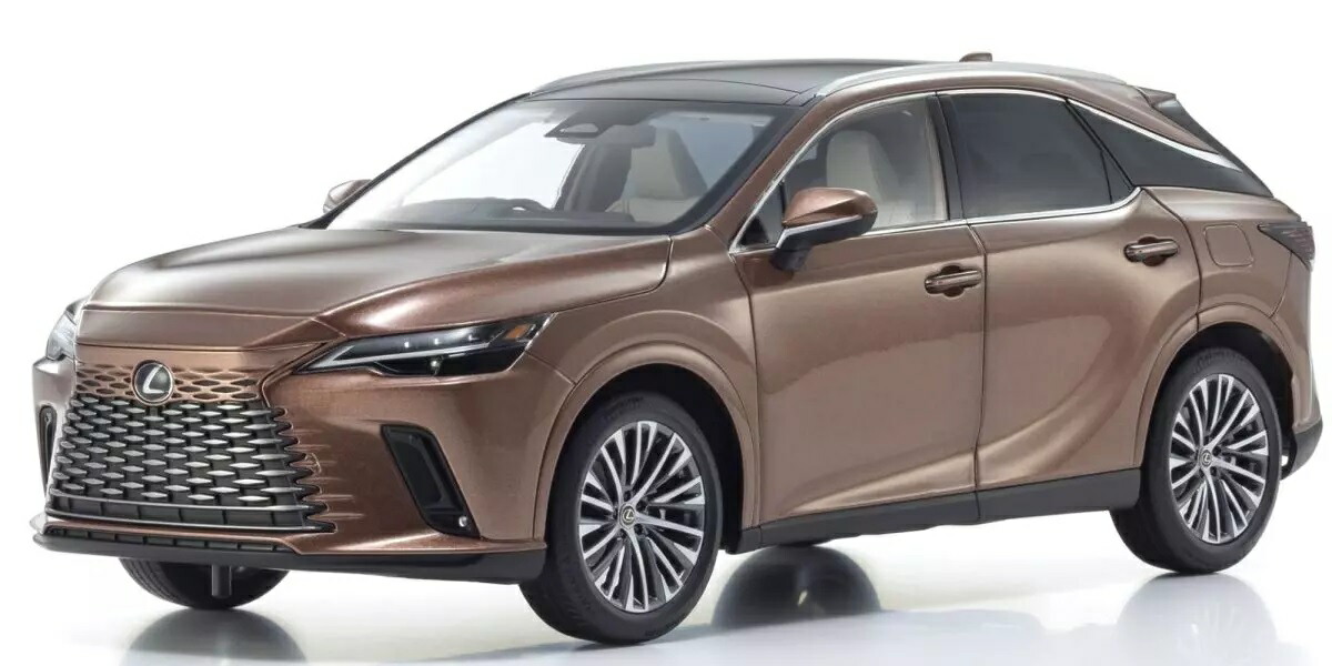 京商 1/18 LEXUS RX 450h+(ソニックカッパー)【KS08972CP】 ミニカー