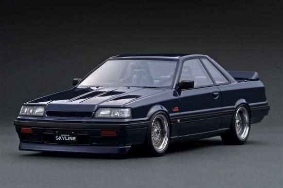 ignitionモデル 1/18 Nissan Skyline GTS-R (R31) Blue Black【IG4008】 ミニカー