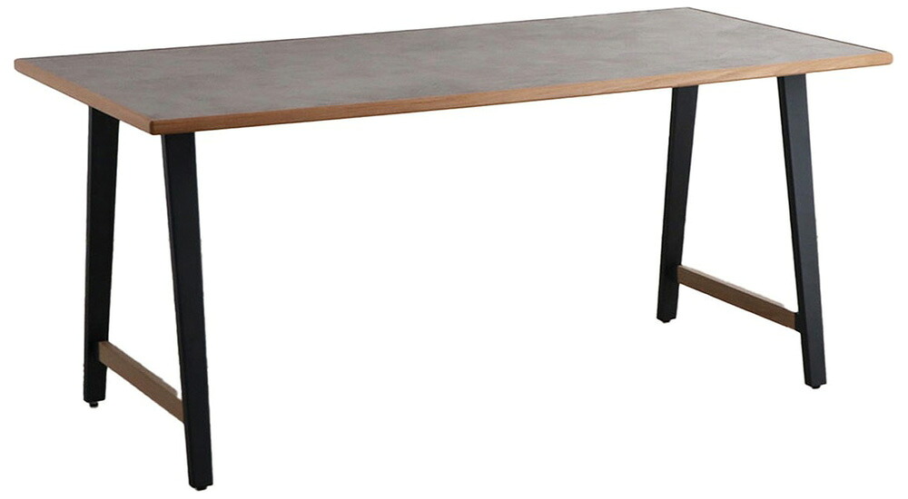 東馬 テルム ダイニングテーブル 天板180cm GY/LBR(グレー/ライトブラウン) 54692530(TOHMA) [他商品と同時購入不可]メーカー直送品(北海道・沖縄県・離島はお届け対象外となります) [54692530TOHMA]｜Joshin web 家電とPCの大型専門店