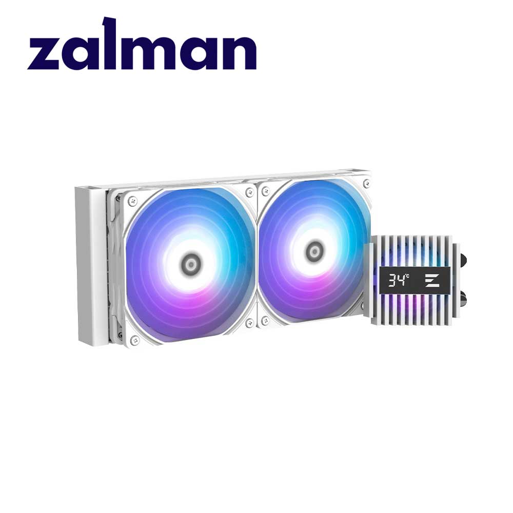 ZALMAN｜ザルマン 水冷一体型CPUクーラー ALPHA2 A24 White 240mm（ホワイト） ALPHA2A24WHITE 9,339円