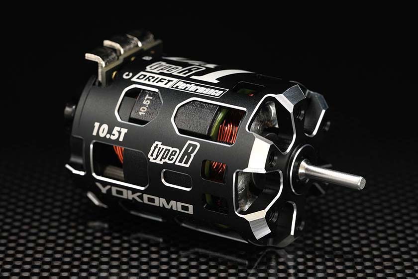 ヨコモ レーシングパフォーマー DX1 Type-R ブラシレスモーター(チタンシャフト仕様) 10.5T【RPM-DX105RTA】 ラジコンパーツ
