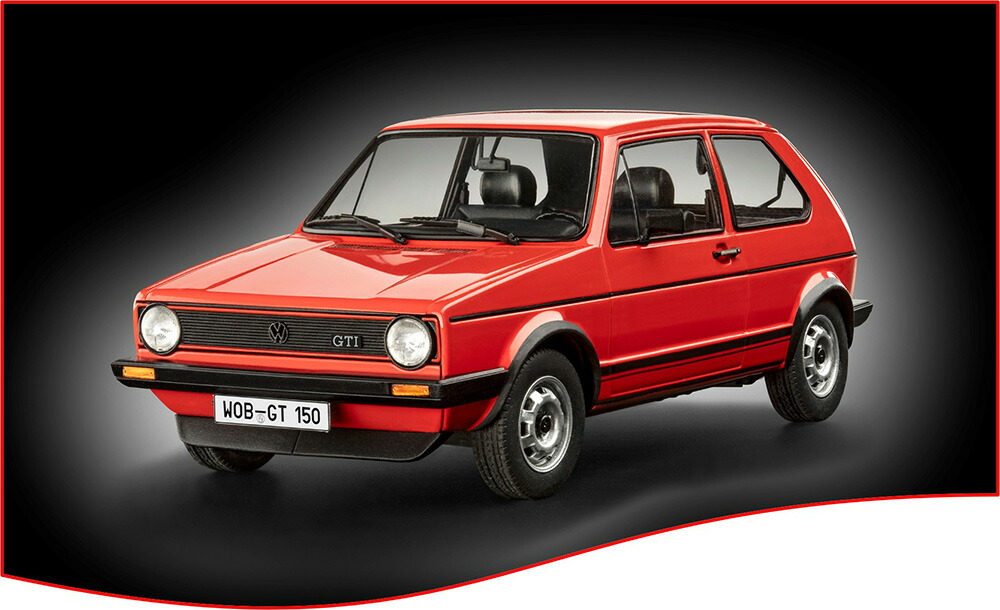 ドイツレベル 1/24 ゴルフ1 Gti50周年記念ギフトセット【05623】 プラモデル