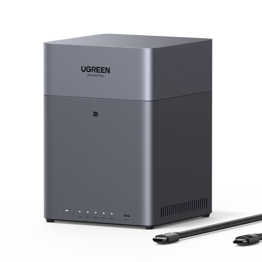 UGREEN|ユーグリーン UGREEN NASync DH4300 Plus(4ベイ) DH4300PLUS|Joshin web 家電とPCの大型専門店
