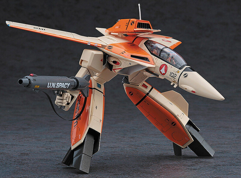 ハセガワ 【再生産】1/72 VF-1D ガウォーク バルキリー (超時空要塞マクロス) 【65832】 プラモデル画像