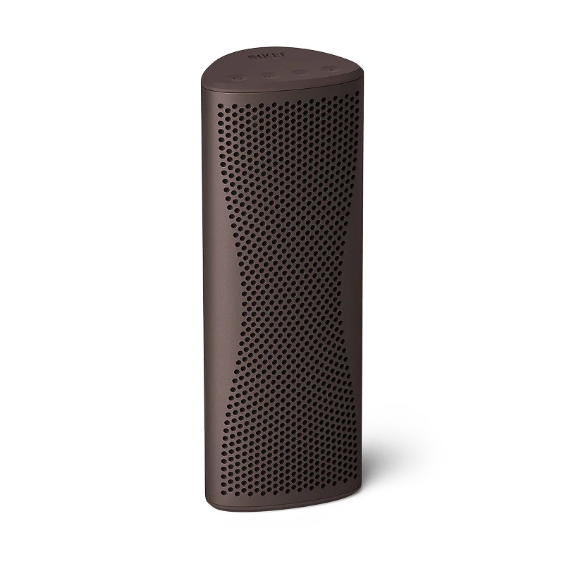 KEF 防塵防水対応ポータブルBluetoothスピーカー(ココア・ブラウン) MUO-COCOA-BROWN KEF Muo