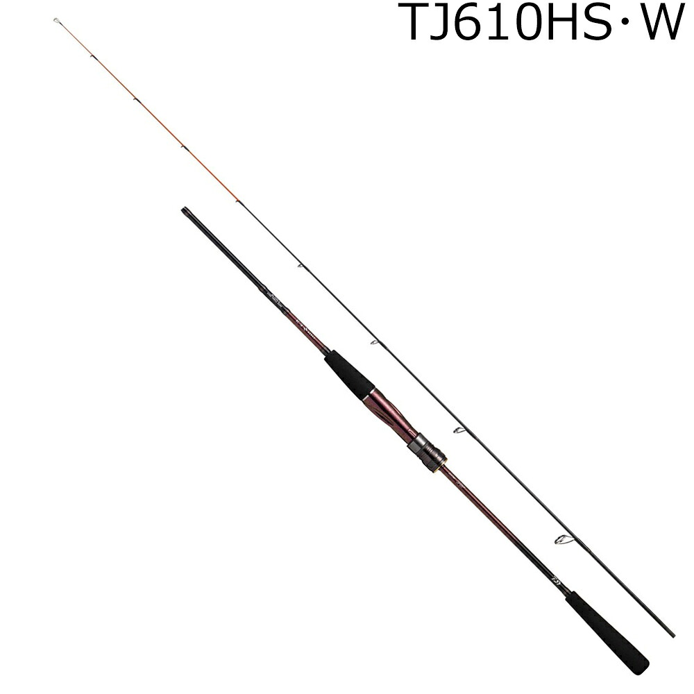 ダイワ 23 紅牙MX TYPE-TJ TJ610HS・W 6.10ft 2ピース スピニング コウガMX TJ610HS・W DAIWA タイラバロッド マダイジギング