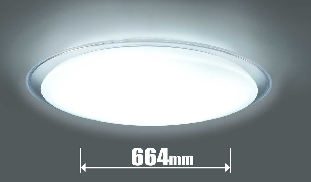 東芝 6畳～8畳用 LEDシーリングライト【カチット式】 NLEH08054C-LC TOSHIBA [NLEH08054CLC]｜Joshin web 家電とPCの大型専門店