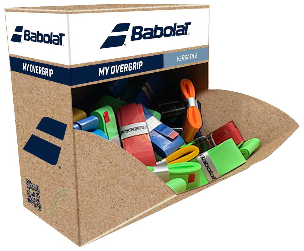 BabolaT(バボラ) マイ オーバーグリップ 70本入り口・入口（アソート） 656012-134