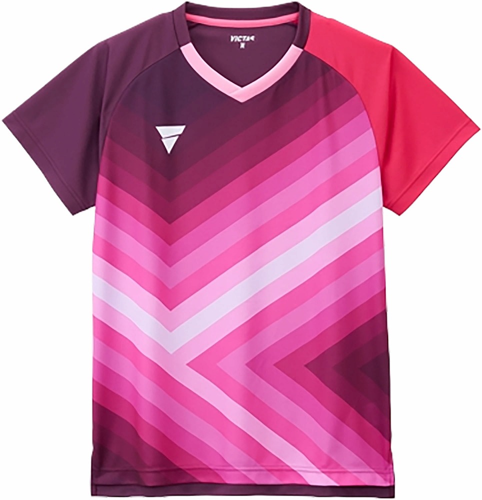 ヴィクタス ユニセックス 卓球 ゲームシャツ V-GS550（マゼンタ・サイズ：3XL） TSP-512505-7300-3XL