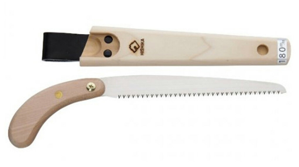喜久和 盆栽用鞘付剪定鋸 180mm #2457