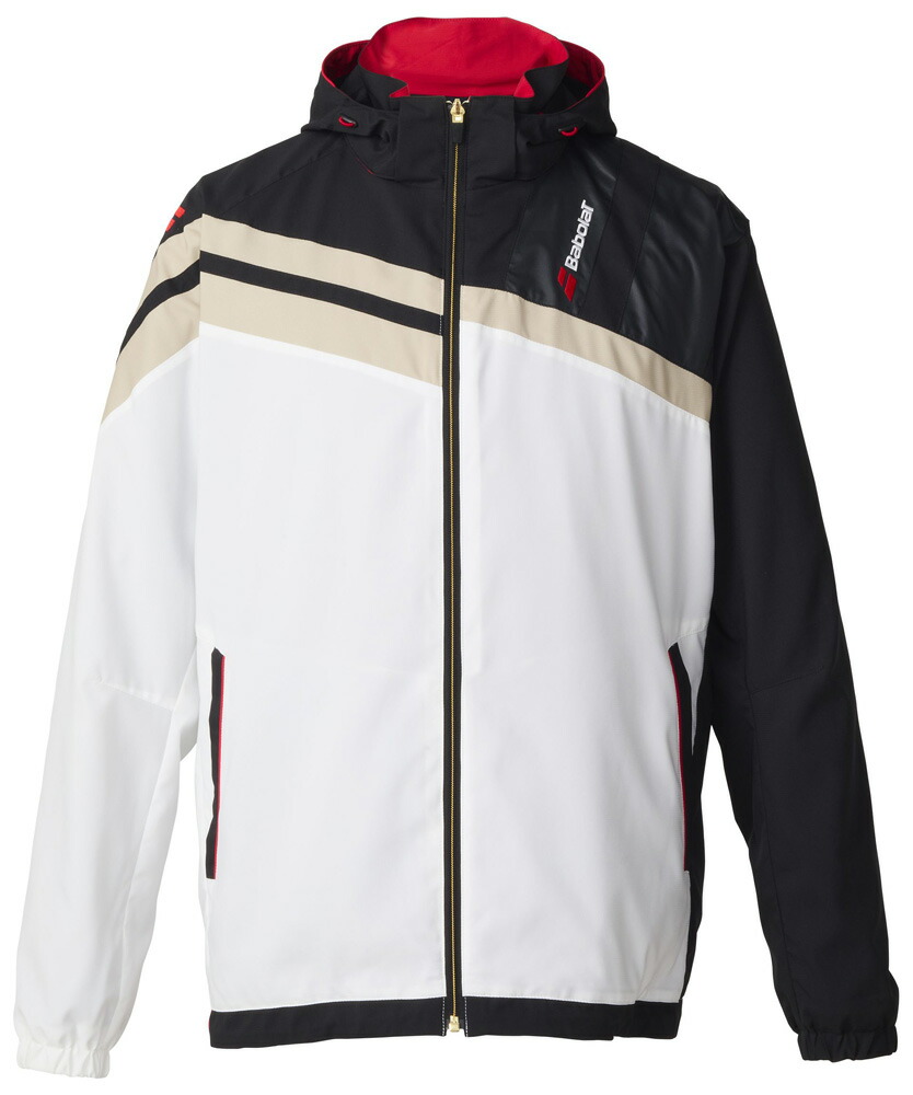 BabolaT(バボラ) メンズ トレーニングジャケット CLUB TEAM JACKET（ベージュ・サイズ：M） BUT1160C-BG00-M