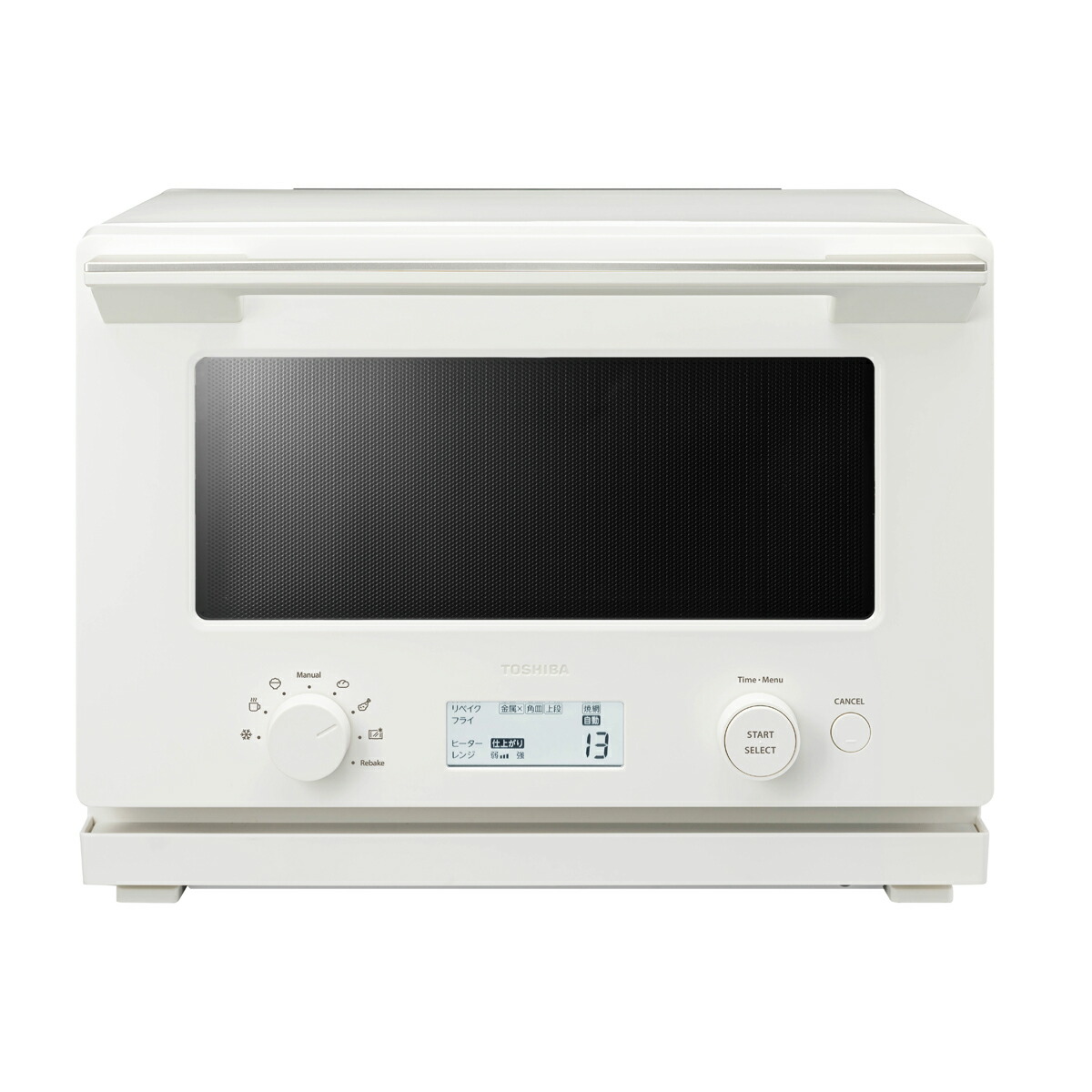 東芝 オーブンレンジ　20L　ミルキーホワイト ER-RB10B(W) TOSHIBA　リベイクオーブンレンジ 電子レンジ　東芝 [ERRB10BW]