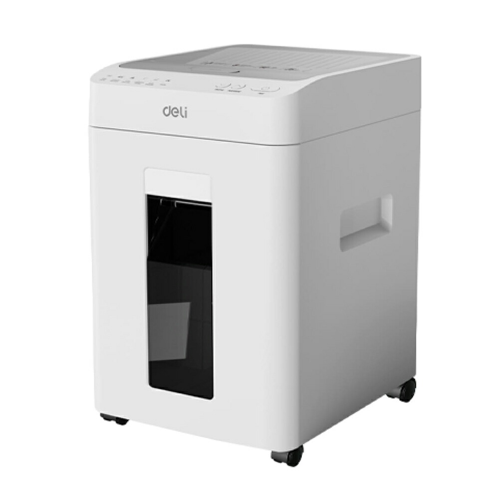 DELI 執務室大きさ 電動シュレッダー  DLI-ESHT081WH