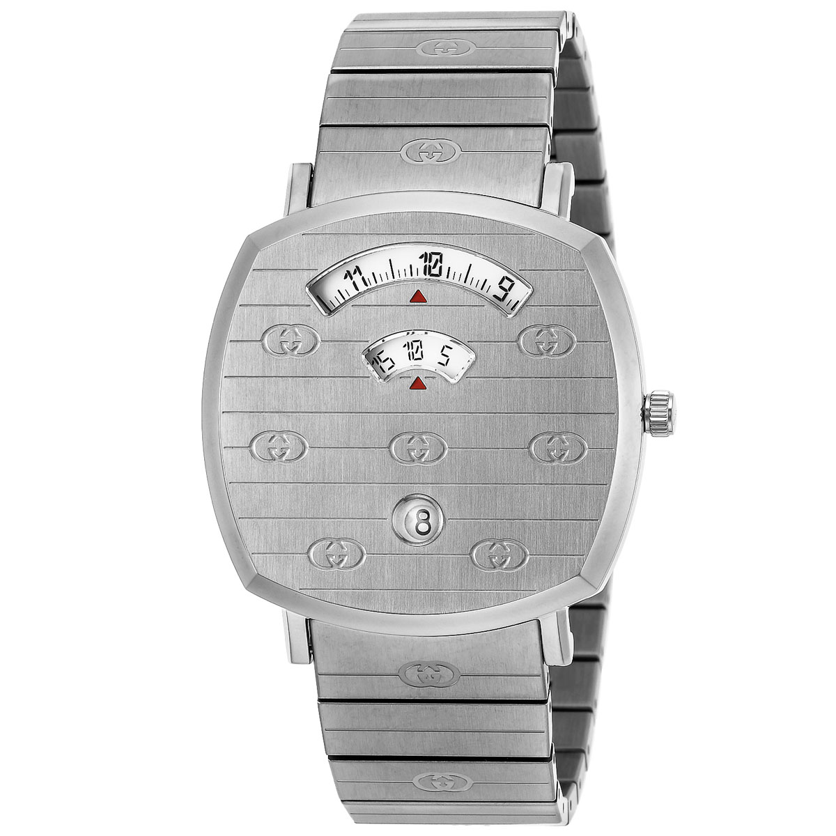 グッチ GUCCI 石英  ユニ一発やる手合い YA157410【返品カテゴリー化B】