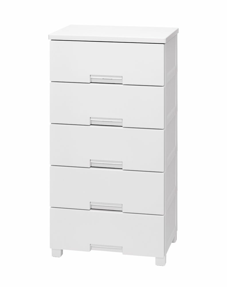 天馬 フィッツチェスト5505 5段（白いこと） FCH5505W Fits用だんす [FCH5505W]
