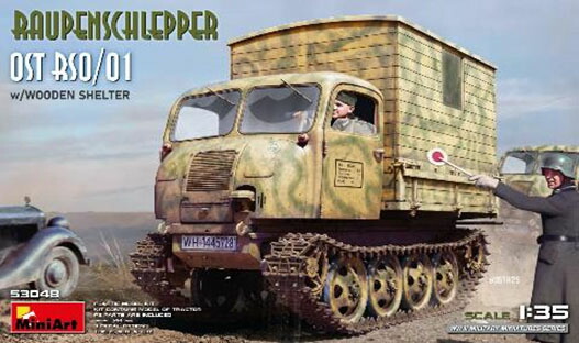 ミニアート 1/35 ラウペンシュレッパーOST RSO/01 w/木製シェルター【MA53048】 プラモデル