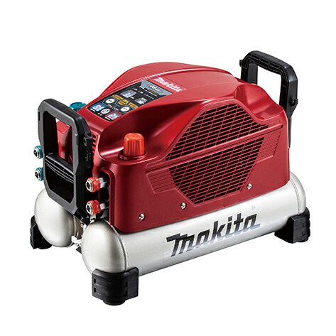 マキタ エアコンプレッサ 11L 一般圧/高圧 赤 AC500XLR makita 大気圏コンプレッサー