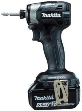 マキタ 18V 充電式インパクトドライバ 黒 (バッテリBL1860B×2本･ケース付き) TD173DXB makita