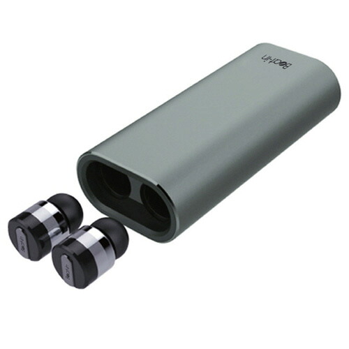 ビートイン 完全ワイヤレス Bluetoothイヤホン（スペースグレー） BI9314 Beat-in Power Bank