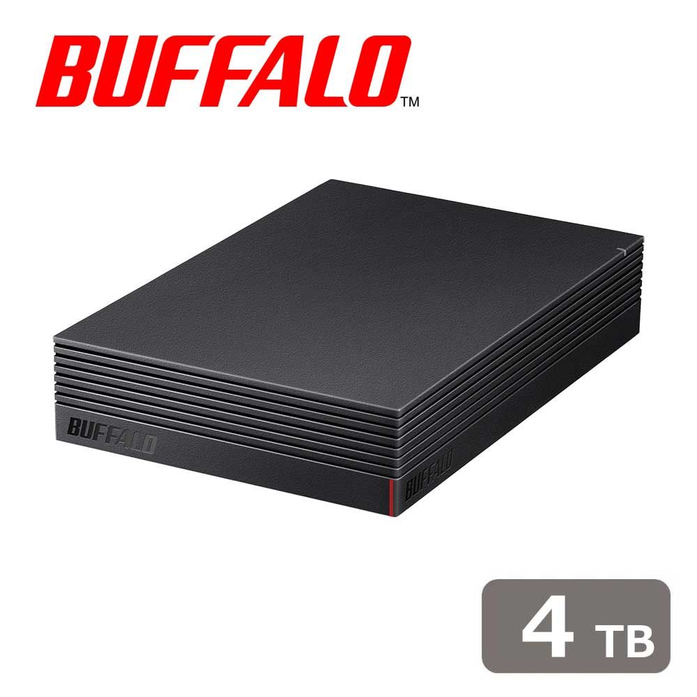 バッファロー|BUFFALO USB3.2(Gen1)対応 CMR HDD採用 外付けHDD 4TB HD-EDC4U3-BA|Joshin web 家電とPCの大型専門店
