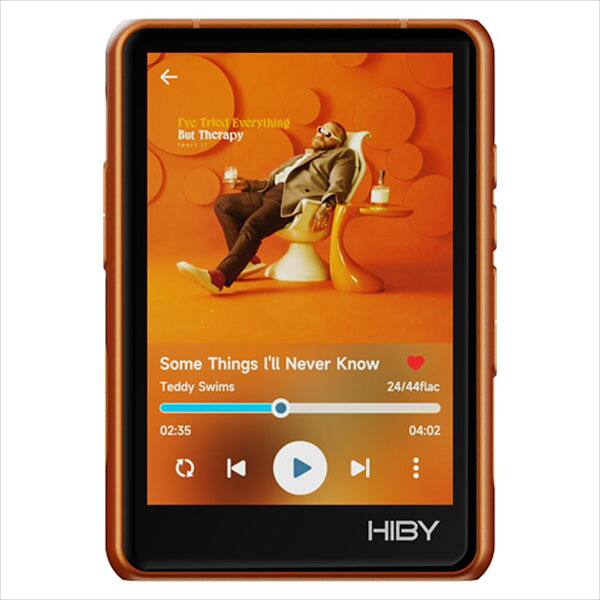 HiBy デジタルオーディオプレーヤー（オレンジ） R3PROIIORANGE HiBy Music　R3 Pro II