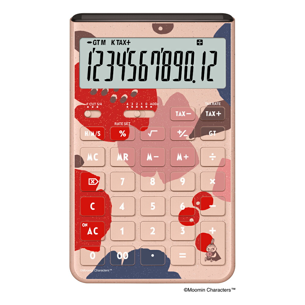 カシオ ムーミンデザイン 赤い花みつけた（ピンク/リトルミィ） Comfy（コンフィ）　ジャストタイプ JT-200TMM-PK-N
