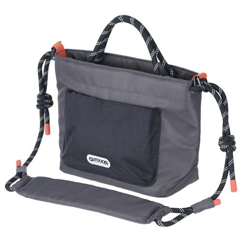 OUTDOOR PRODUCTS ロープ カメラショルダーバッグ M（グレー） ODRCSBMGY アウトドアプロダクツ 6,555円