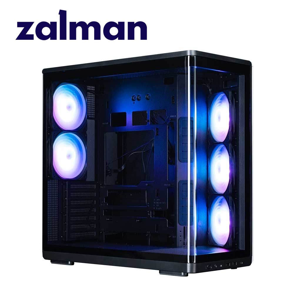 ZALMAN｜ザルマン ATX、Micro-ATX、Mini-ITX対応 ミドルタワー PCケース P60 Black（ブラック） P60BLACK画像