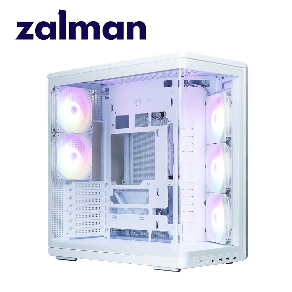 ZALMAN｜ザルマン ATX、Micro-ATX、Mini-ITX対応 ミドルタワー PCケース P60 White（ホワイト） P60WHITE画像