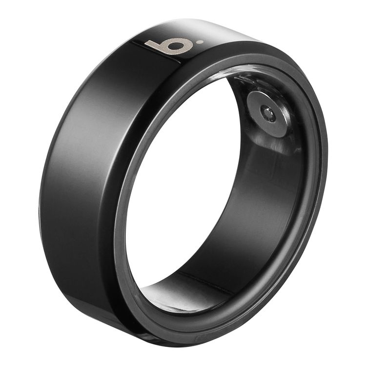 B．Ring（ブリング） G1 スマートリング ステンレススチール US10号（ブラック） B103SBKRNG [B103SBKRNG]【返品種別B】