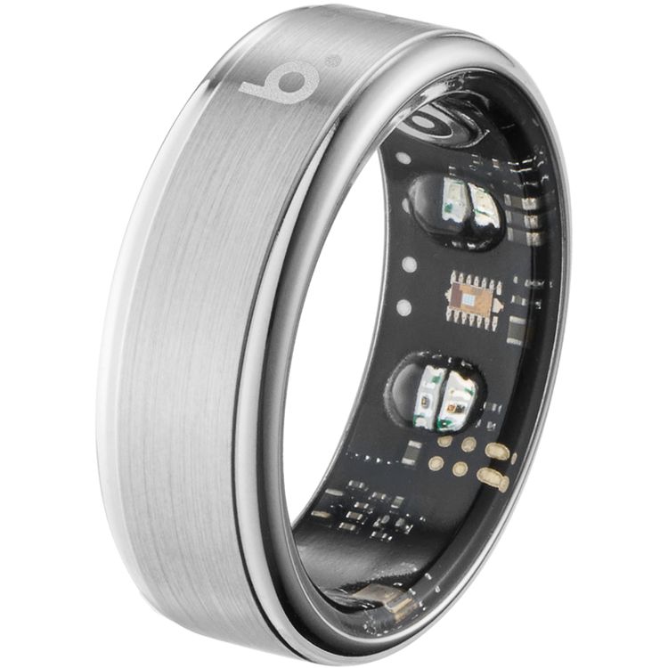 B．Ring（ブリング） スマートリング G2 ステンレススチール US12号（シルバー） B125SSV2 [B125SSV2]【返品種別B】